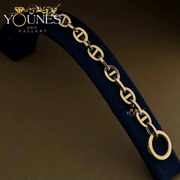 دستبند طلا هرمس قفل T